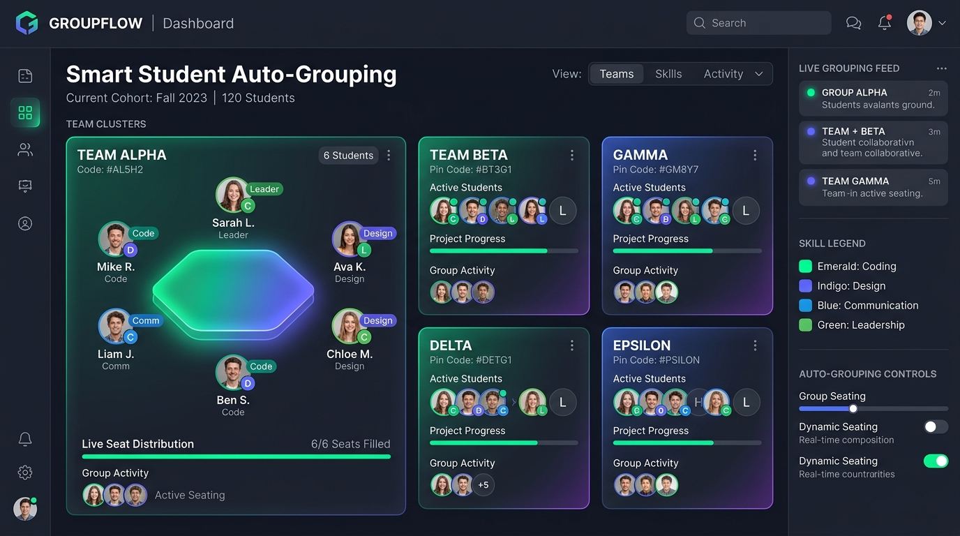 Grupos de trabajo automáticos