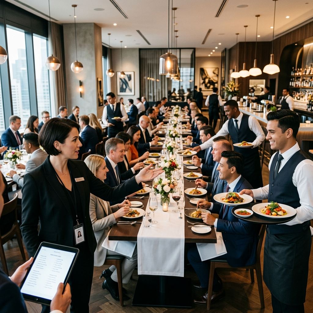 Banquetes corporativos